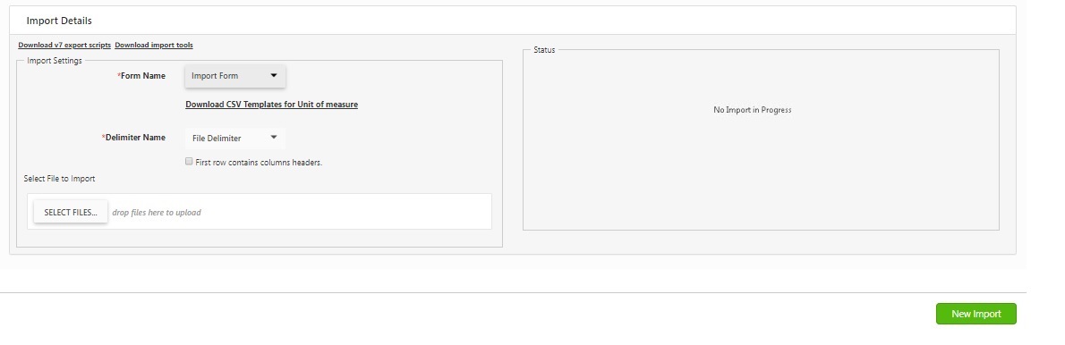 Import Data