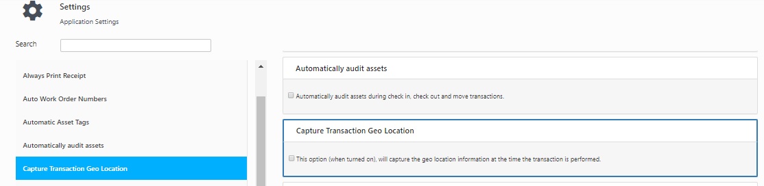 Capture Transaction Geo Location