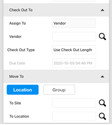 iOS Check Out